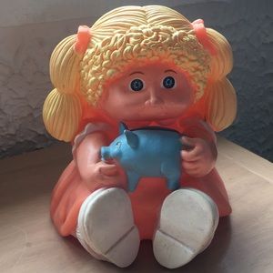 Cabbage 🥬 patch kids piggy bank vintage 1983